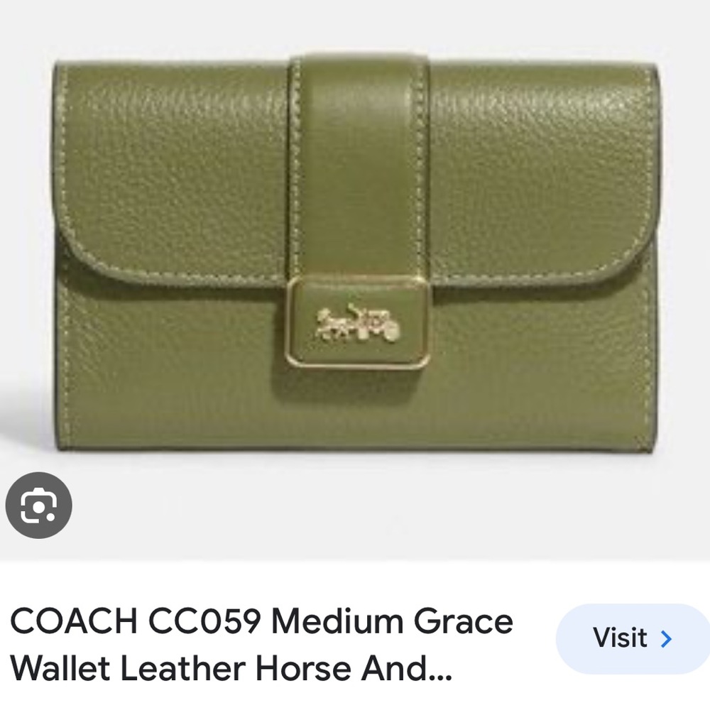 Like New Condition Coach Grace Wallet